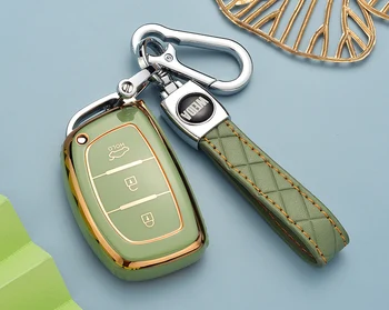 Nuova custodia per chiave auto in Tpu per Hyundai Tucson Sonata Fe Creta ix25 ix35 ix45 i10 i20 i30 i40 Verna Solaris Mistra Elantra Accent