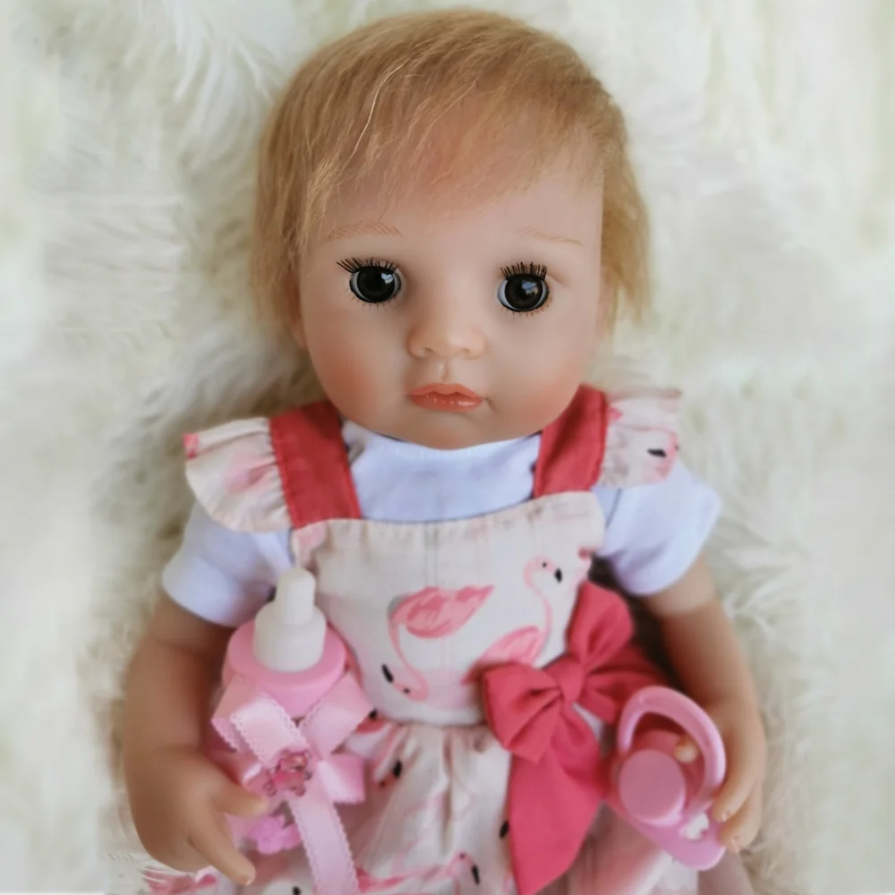 Настоящее милый bebes кукла трансфер до Возрожденный силикон Новорожденные кукла 2" 50 см Ткань средства ухода за кожей переродившиеся куклы Boneca для детского подарка