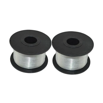 

2PC 100M 0.8mm Rebar Tier Tying Wire Coil for Automatic Rebar Tier Tying Machine