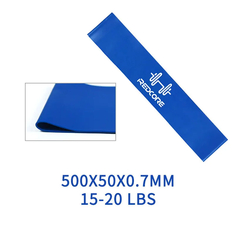 Enhanced Workout Resistance Bands - Natural Latex Exercise Loops for Strength Training and Physical Therapy