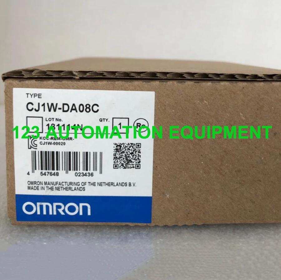Новая оригинальная коробка OMRON CJ1W DA08C DA08V PLC|Детали и аксессуары для приборов| |