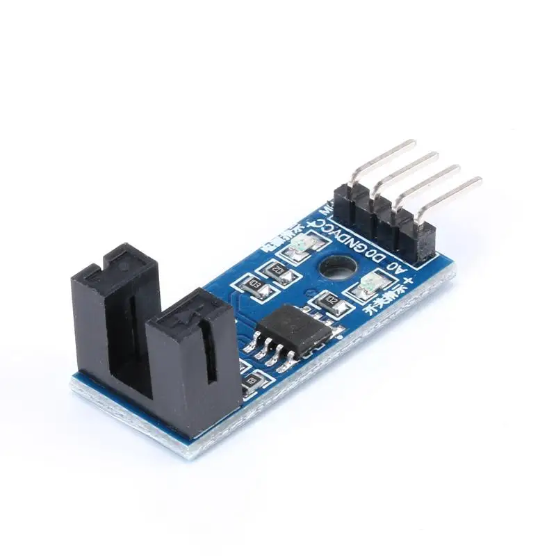 1PCS Slot Type IR Optocoupler Speed Sensor Module LM393 For Arduino Groove Coupler Sensor 3.3V-5V Connect Relay Buzzer Module