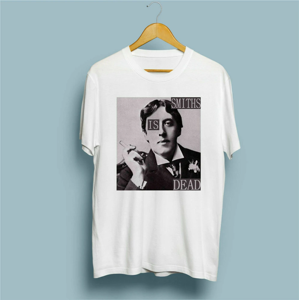 Футболка Smiths Is Dead футболка Oscar Wilde Morrissey для женщин и мужчин унисекс топ сделанная