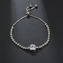 DB2103 простой небольшой свежий геометрический круглый регулируемый браслет