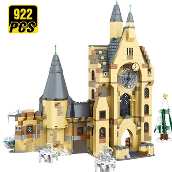 

Designer Hogwarts Castle Bell Towert Harries Potters Building Blocks Creator Expert Friends Technic Best Toy Gifts