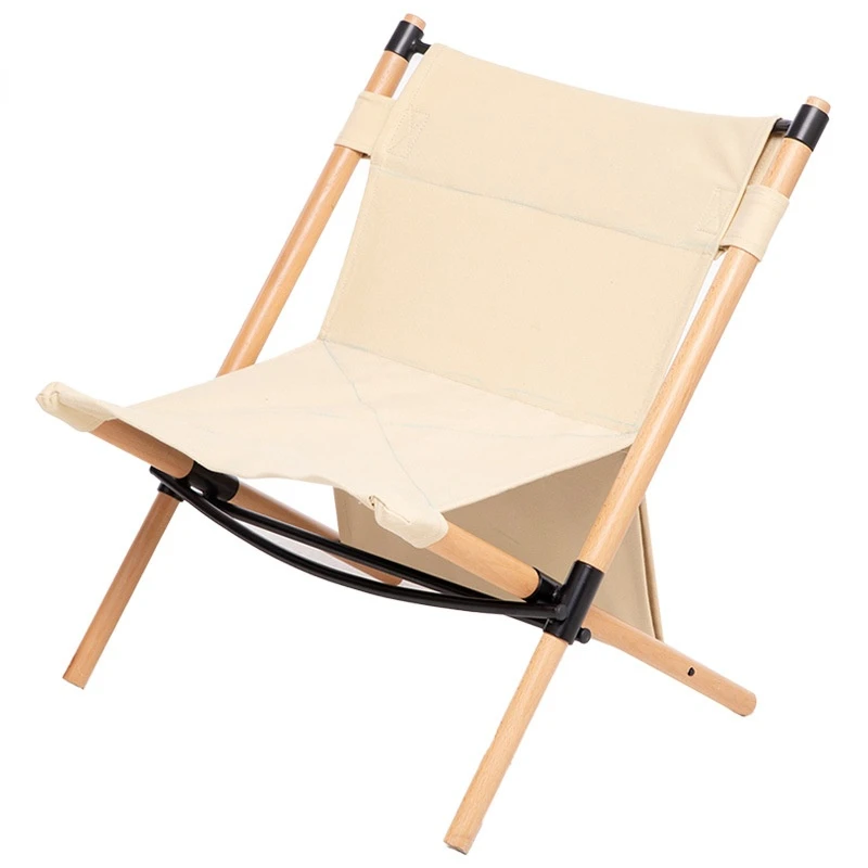 Picnic aire libre sillas portátil de madera maciza lona plegable silla de jardín de muebles playa taburetes para pesca|Sillas de pesca| - AliExpress