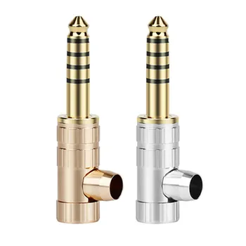 

2pcs 4.4mm Connector Balanced Interface 5 Poles Earphone Plug Male Adapter For NW-WM1Z/A Player HiFi Headphone Wire Connectors