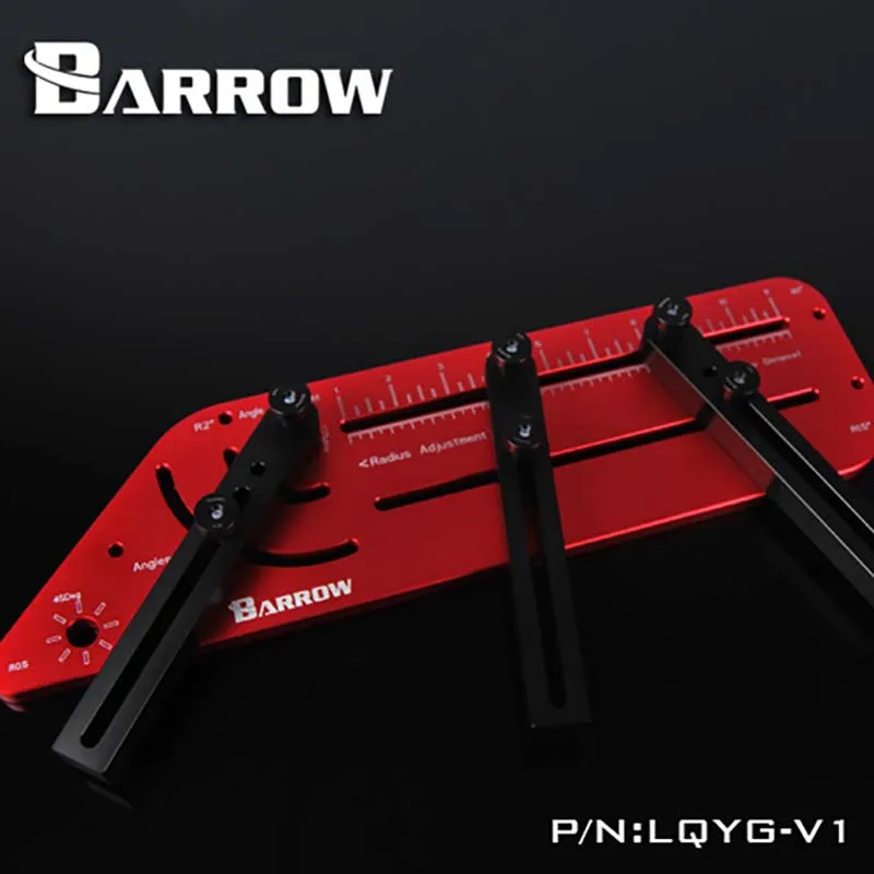 Ferramenta de Resfriamento Água do Dobrador Duro para a Construção do Sistema de Refrigeração Barrow Tubo Graus Azul Vermelho Verde Cinza Lqyg-v1 pc 180 - Imagem 3