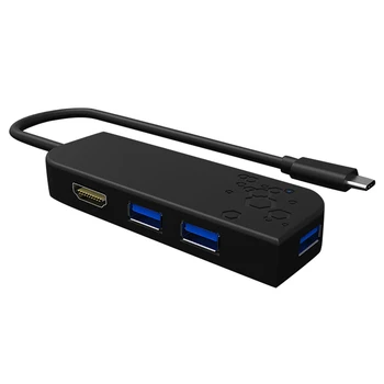 

Type C Docking Station Hdmi Type-C to USB3.0 5-In-1 Hub Splitter Pd Fast Charge for PC