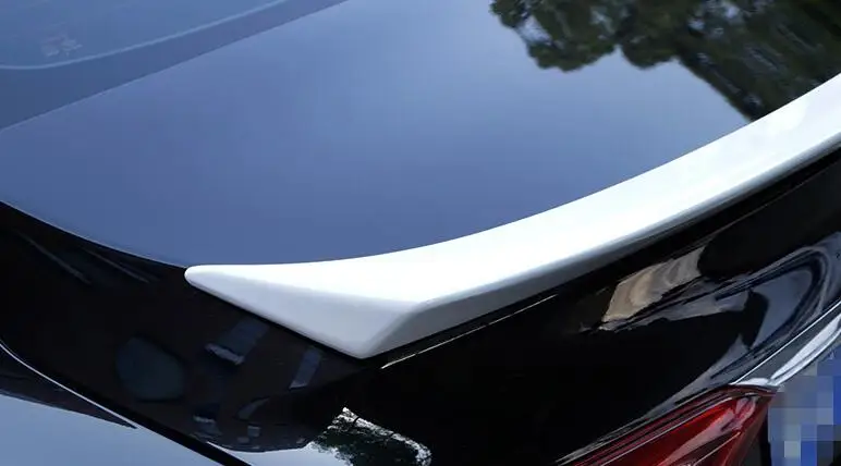 Автомобильные аксессуары для Toyota Camry автомобильный Стайлинг внешний высококачественный abs пластиковый Неокрашенный праймер спойлер заднего крыла крышка