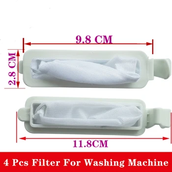 

4 Pcs washing machine chip line lint hair ball cleaning filters GLQ28 for XPB65-192S XPB70-802S XPB30 XPB50-188S Accessories