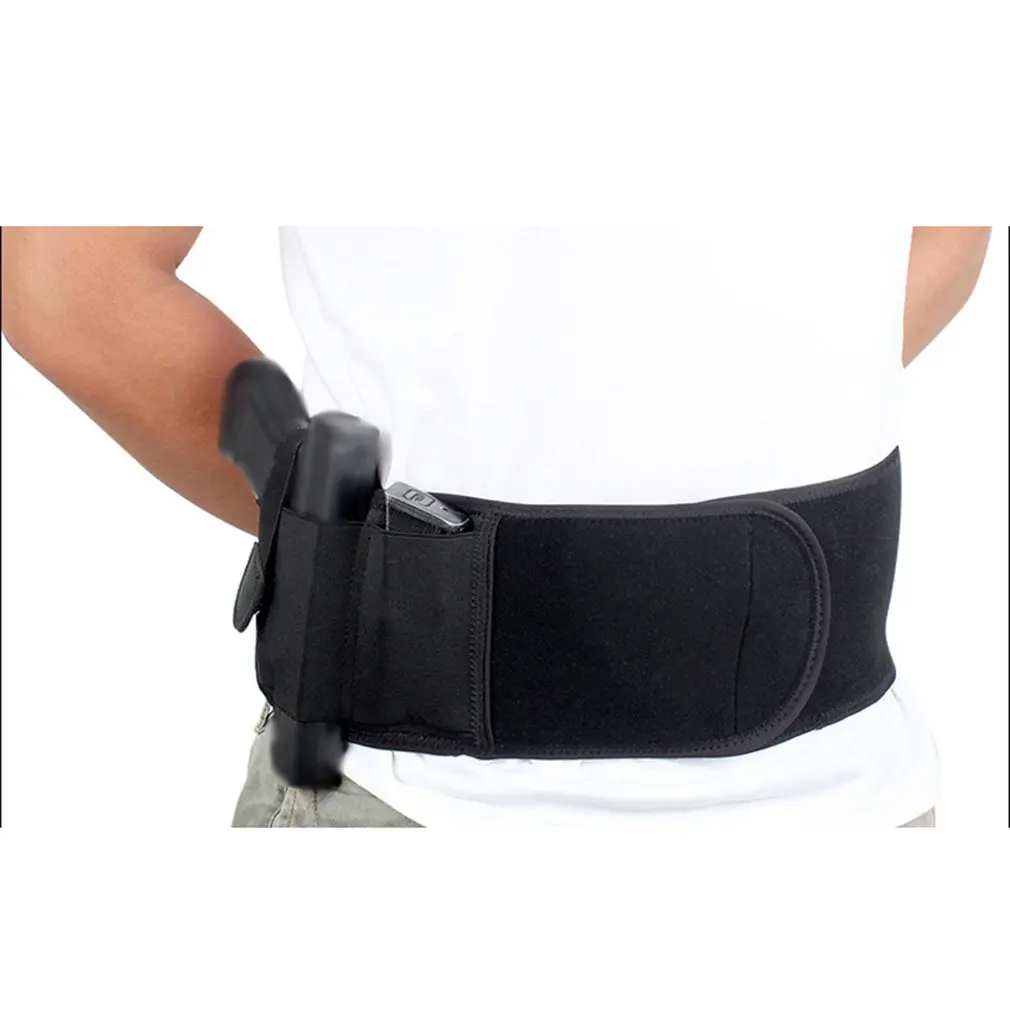 Tactical Pistol Holster Military Portable Hidden Holster Wide Belt Mobile Phone Holster Outdoor