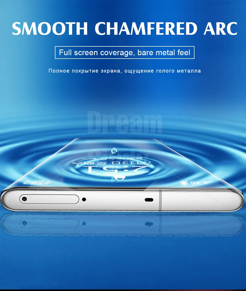 100D УФ клеевая защитная пленка из закаленного стекла для samsung Galaxy S8 S9 S10 Plus S10e Защита экрана для Note 8 9 10 Pro стекло