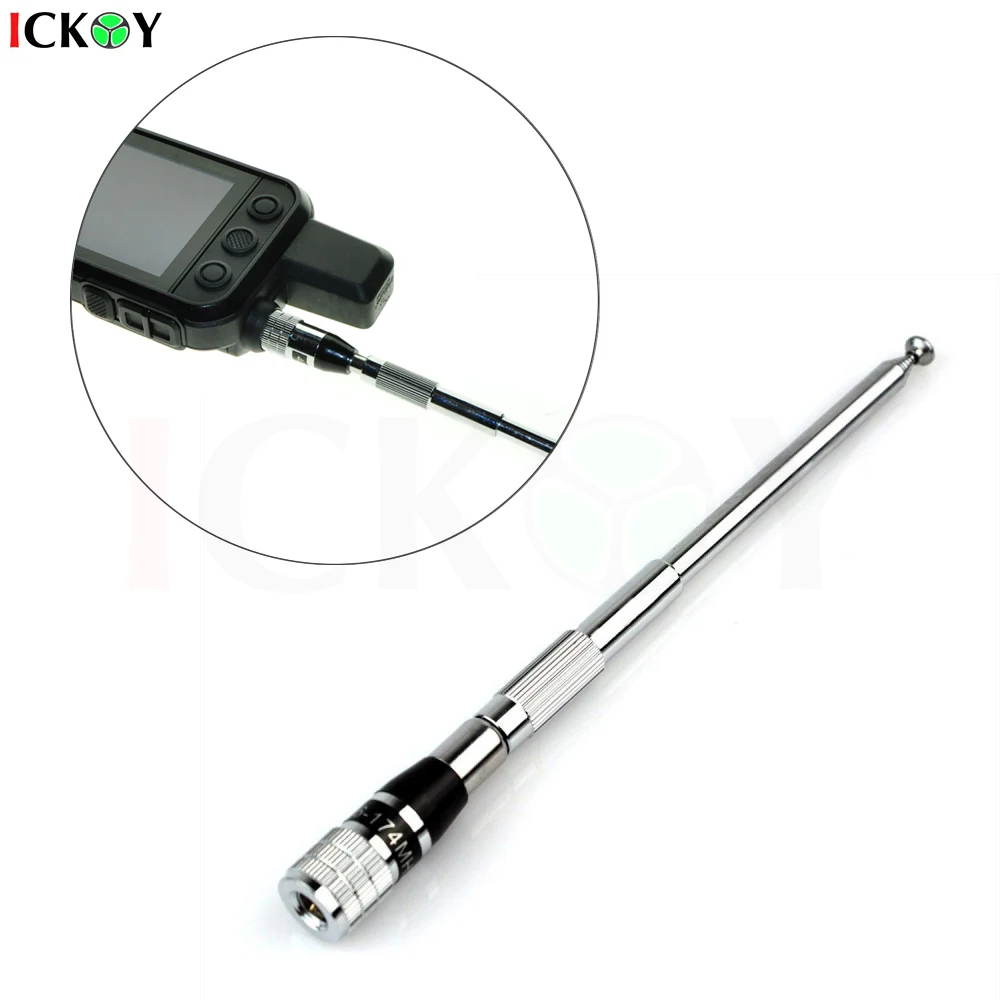 Cell Phone Signal Booster Antenna Foldable Flexible Long Range Extendable Telescopic Replacement Antenna for Garmin Alpha 200i 200 300i 300 Alpha200i Hunting GPS