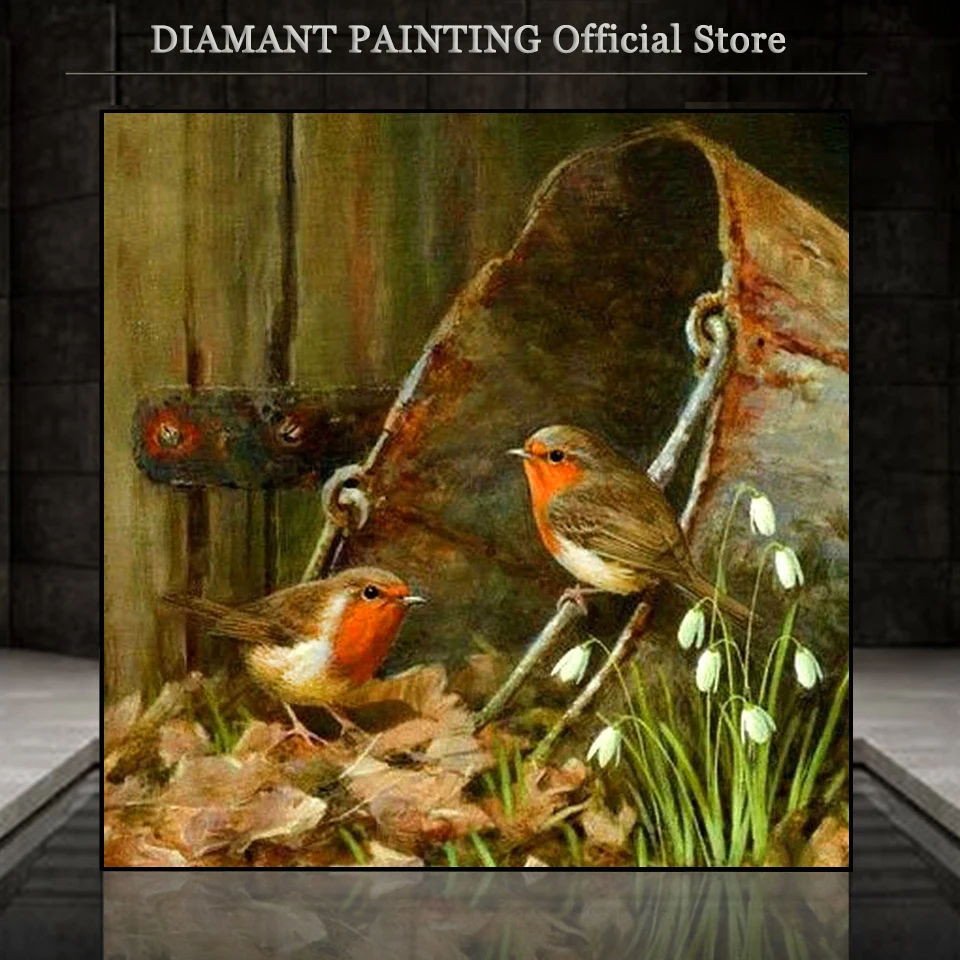 Diamante Pittura Full Square/Round Aneto Uccello Diamante Ricamo Mosaico Vendita Decorazioni Animali Per La Casa Wall Art Resina Pittura Regali
