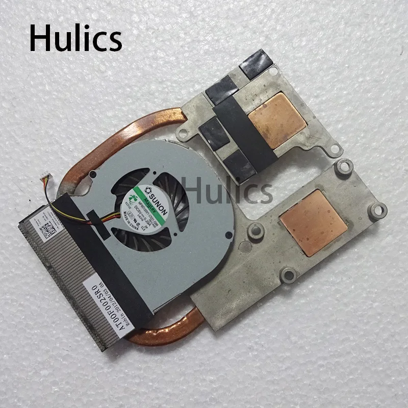 Hulics для Dell Inspiron 7520 5520 натуральный Вентилятор охлаждения w/радиатор CN-0NPPGP 0NPPGP DFS501105FQ0T