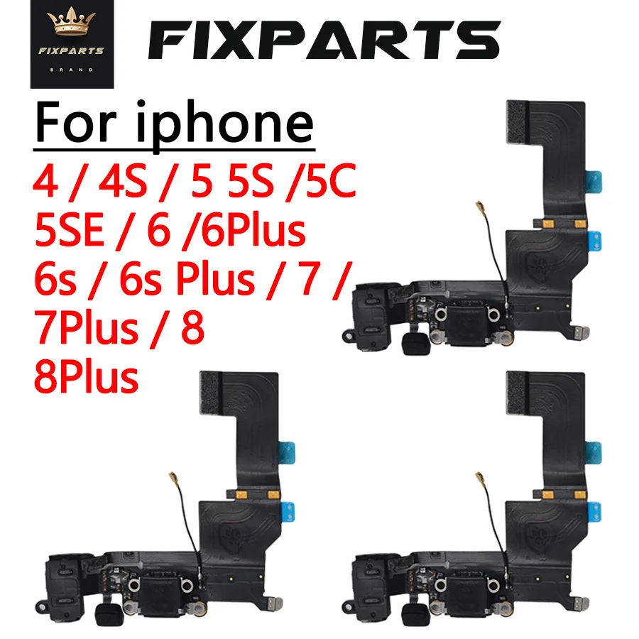 4G 5SE высококачественный зарядный гибкий кабель для iPhone 4S 5 5S SE 6 6S 7 8 Plus USB порт
