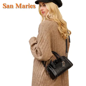 

San Maries Luxury 9 Colors Stone Pattern Fashion Women Shoulder Bag Ladies Totes Party Purse Boston Handbag Casual Female Tote