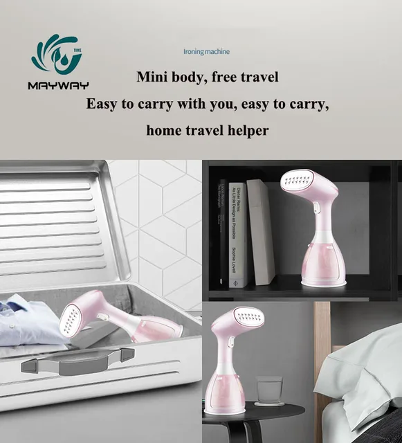 1Seconds 1500W Handheld Steamer Powerful Garment Steamer Portable Fast