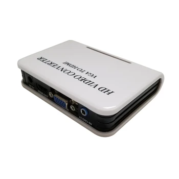 

HDTV 1080P HD Video Converter Adapter VGA to HDMI Adapter for Computer PC Notebook DVD and game console conversion Converters