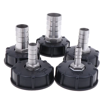 

IBC Tank Adapter Connector 2" Coarse Thread to 3/4" 1" 1.5" 2" stainless steel Hose Faucet Valve fittings