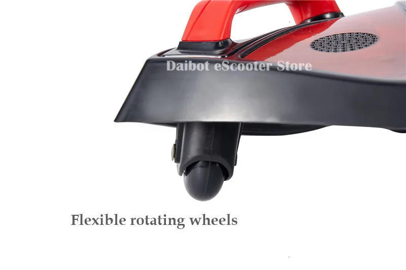 Daibot Hoverboard Skateboard 3 Wheels Self balancing Scooters 9 Inch 120W Drift Electric Tricycle Scooter With Handlebar (37)