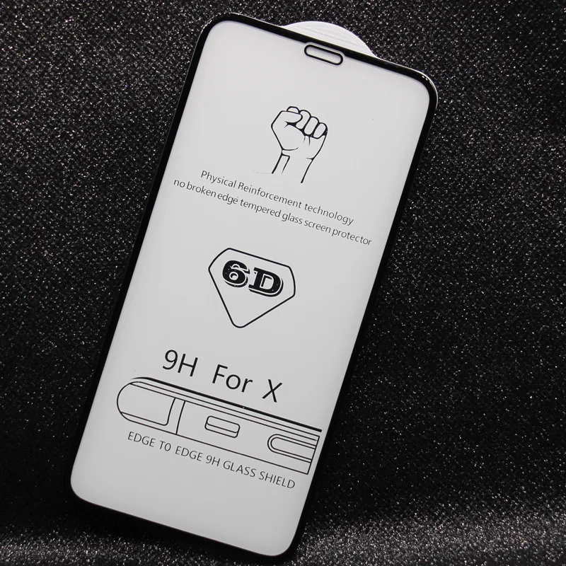 US $374.40 500PcsLot Full Cover Tempered Glass Screen Protector For IPhone 12 Mini 11 Pro Max XS XR X 8 7 6S Plus SE 2020 6D Curved Film