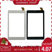 7 дюймов для QCY-070157 FPC-1.0 Сенсорная панель стеклянный планшет емкостный сенсорный экран дигитайзер