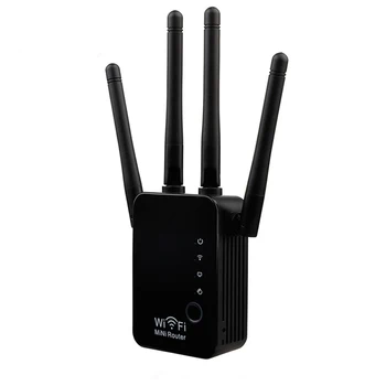 

Mini Wifi Wireless Router Repeater Signal Amplifier Range Extender 300Mbps Home NK-Shopping