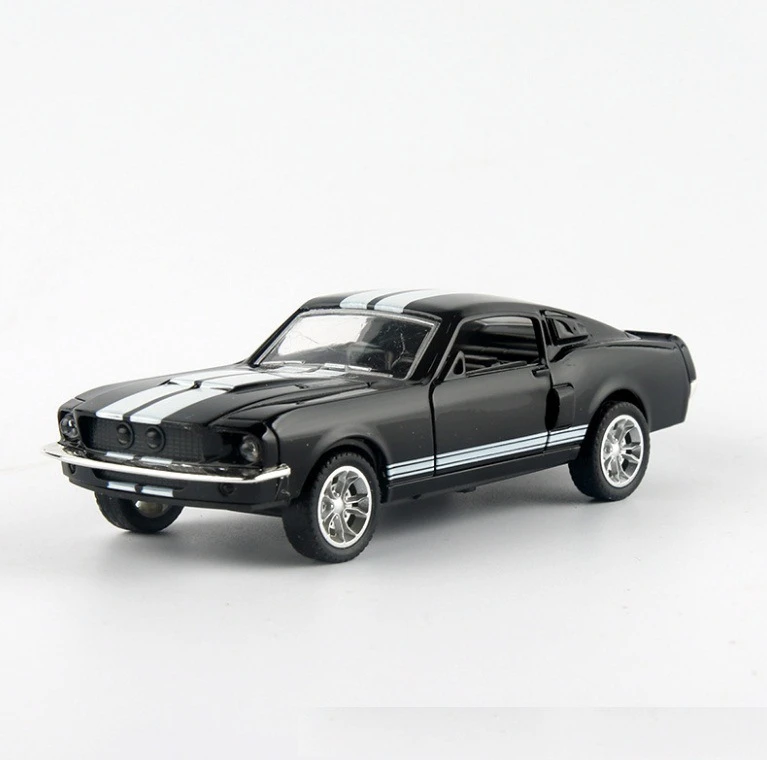 For Ford Mustang Gt 1967 Gt500 Return Alloy Car Toy Model Children S Toy Car Model Display Gift Diecasts Toy Vehicles Aliexpress