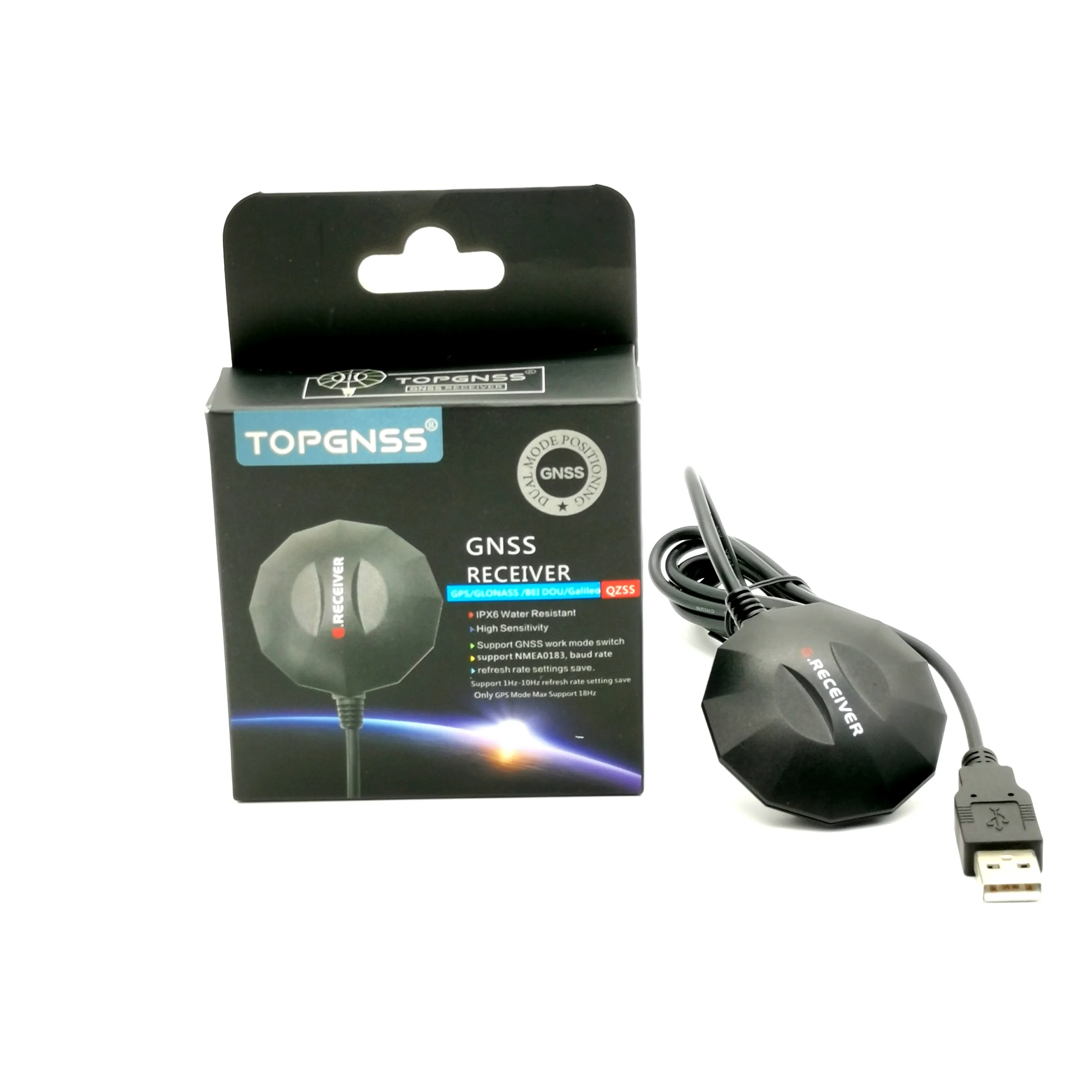 

USB GPS BEI DOU Receiver module antenna GNSS100B USB GNSS GPS BEI DOU Antenna module receiver TOPGNSS