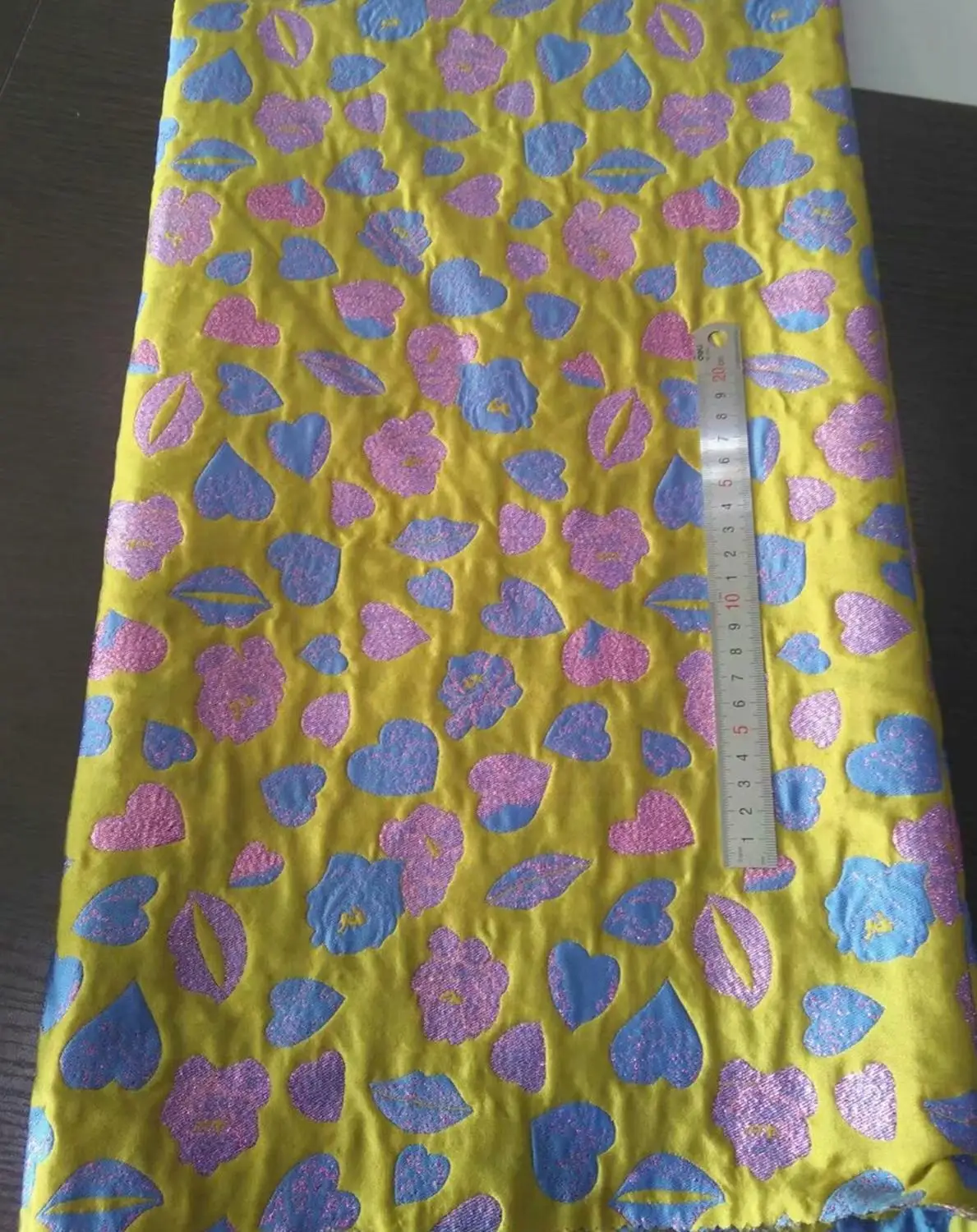 Нигерийское кружево жаккардовая парчовая ткань для свадьбы Африканский французский Тюль кружевная ткань высокое качество Африканское кружево 5 ярдов DHL07