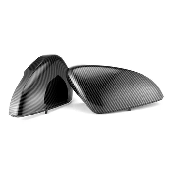 

2Pcs Carbon Fiber Rear View Mirror Cover Trim For Ford Focus 2019-2020 Car Rear View Mirror Case Rear View Mirror Cover Shell