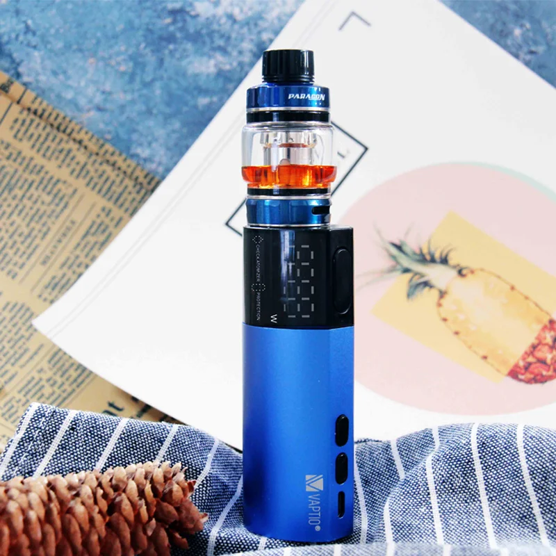 Оригинальный вейп набор Vaptio VEX 100 электронная сигарета Вт VEX100 с емкостью 8 мл одной