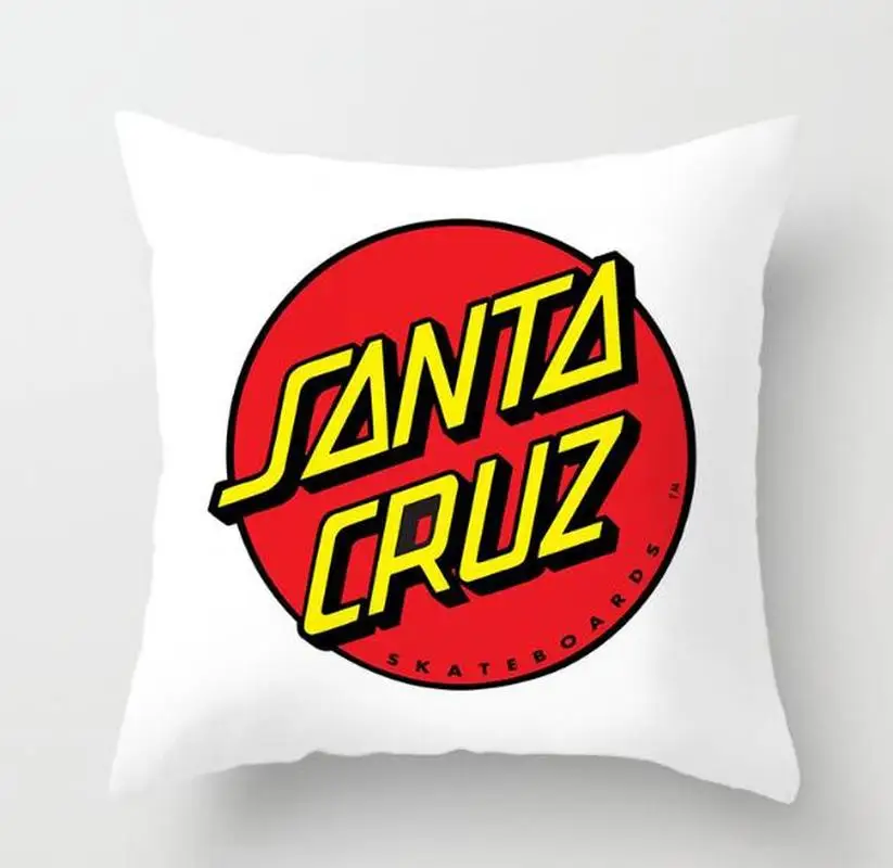 Наволочка Santa Cruz с буквами из полиэстера домашняя спальня украшение для