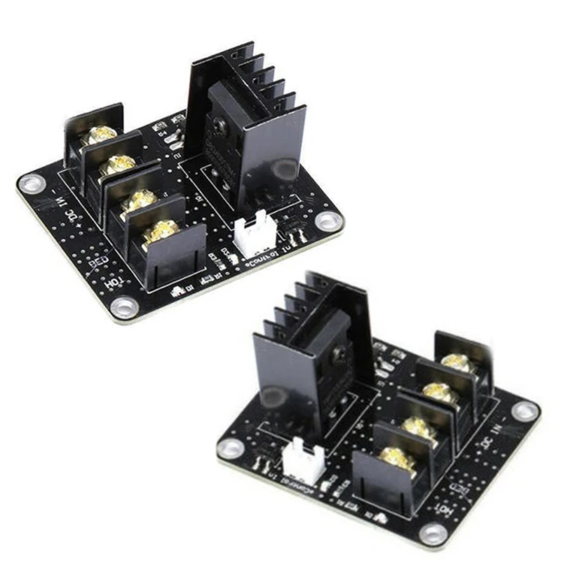 2шт черный ANET A8 MOSFET плата обновления для 3D-принтера с подогревом кровати модули питания