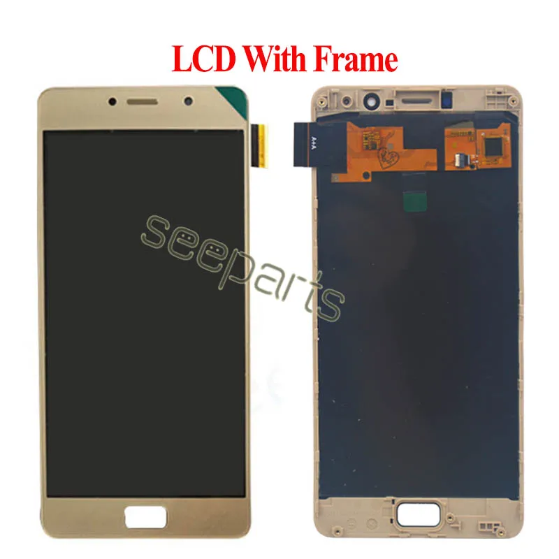 ЖК дисплей 5 дюйма Lenovo Vibe P2c72 P2a42 P2 с сенсорным экраном и дигитайзером в сборе