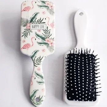 

Hair Comb Detangling Hair Brush Detangle Hairbrush Salon Hairdressing Straight Curly Hair Comb Paddle Brush Tangle Hair Brush