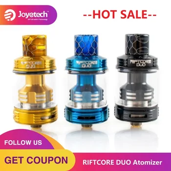 

Electronic Cigarette Joyetech RIFTCORE DUO Atomizer 3.5ml Vape Tank New Concept Coil RTA By Self-cleaning Coilless System