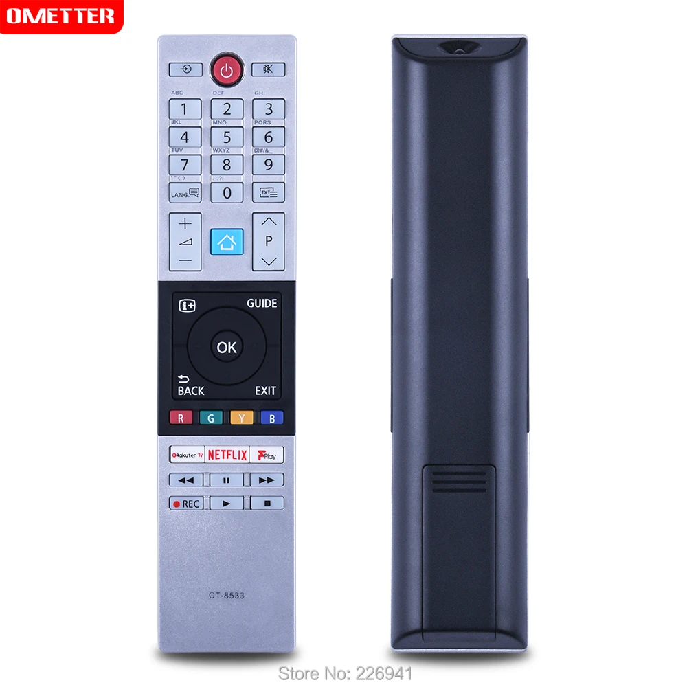 CT-8528 Télécommande pour Toshiba 43U6863DB 55U6863DB 65U6863DB