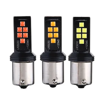 

1PCS 1156 BA15s 7506 P21W 3535 Chip LED Car Turn Signal Brake Light Tail Lamp Auto Rear Reverse Bulb White Red Yellow Amber