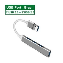 Hub multi-interface 4Port Splitter 5Gbps For PC Computer Accessories Multifunction 4 USB 3.0 concentrator Type C Docking station