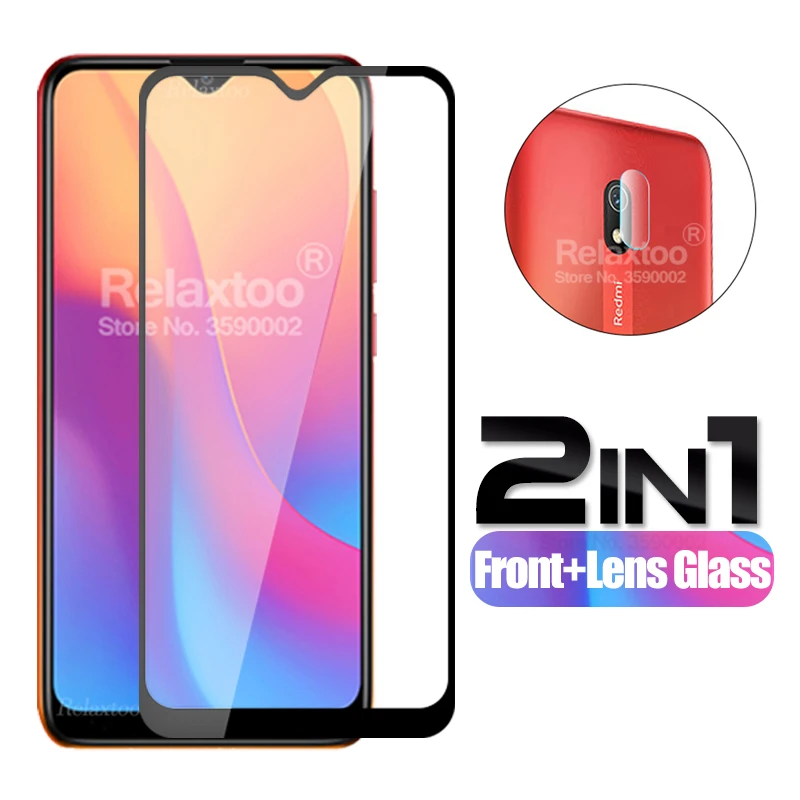 2 в 1 Защитное стекло для камеры redmi 8a защита объектива xiaomi закаленное на xaomi redmi8a 8 a