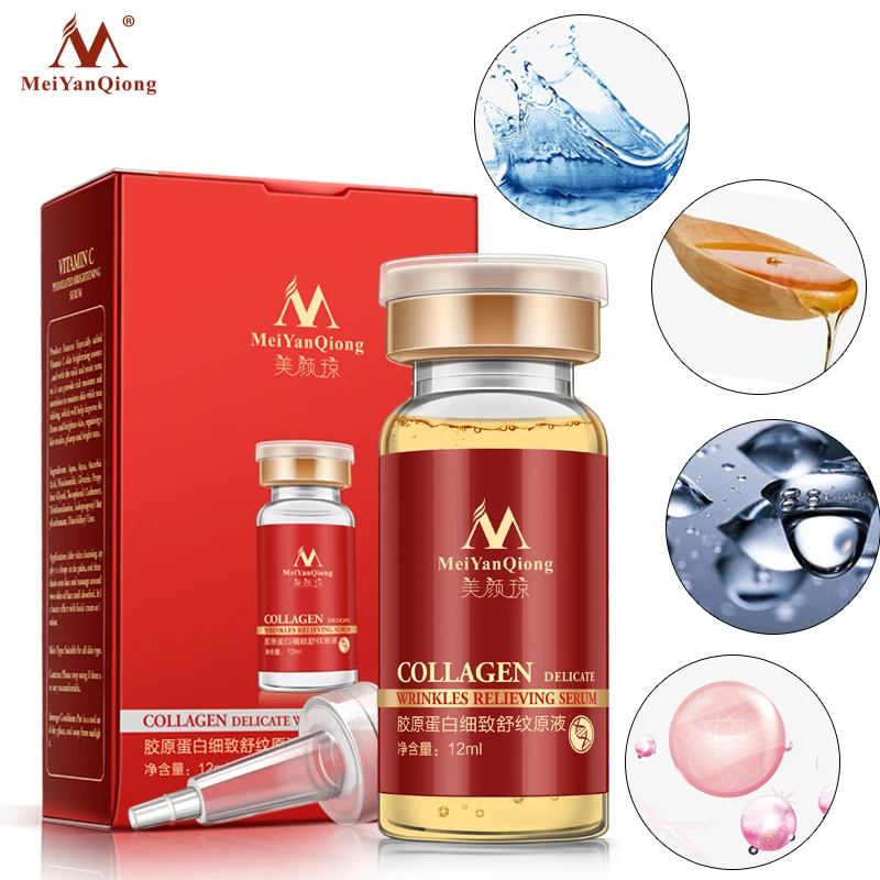 Collagen Argireline aloe vera collagen rejuvenation anti wrinkle Serum for the face skin care products anti 1 Collagen Argireline aloe vera collagen rejuvenation anti wrinkle Serum for the face skin care products anti 4