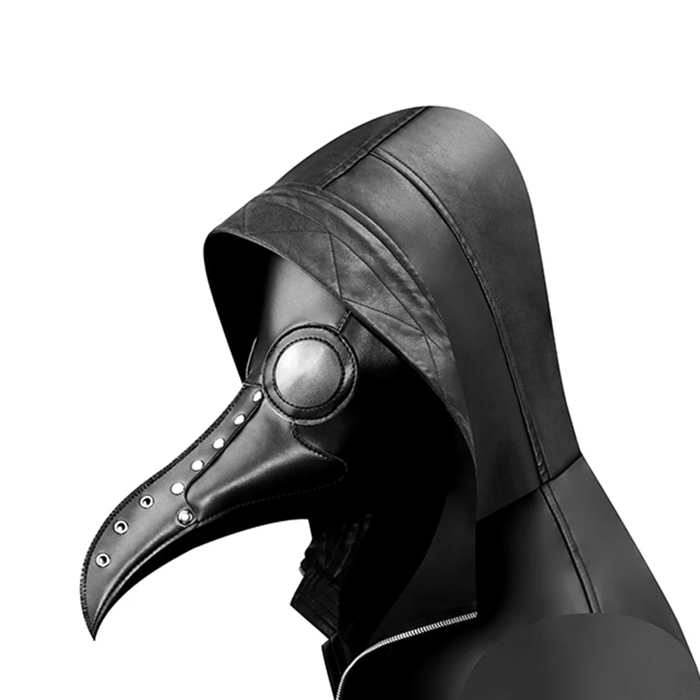 

Halloween Mask Halloween Cosplay Steampunk Animal Plague Doctor Bird Beak Mask Horror Dress Up Haunted House Decorative