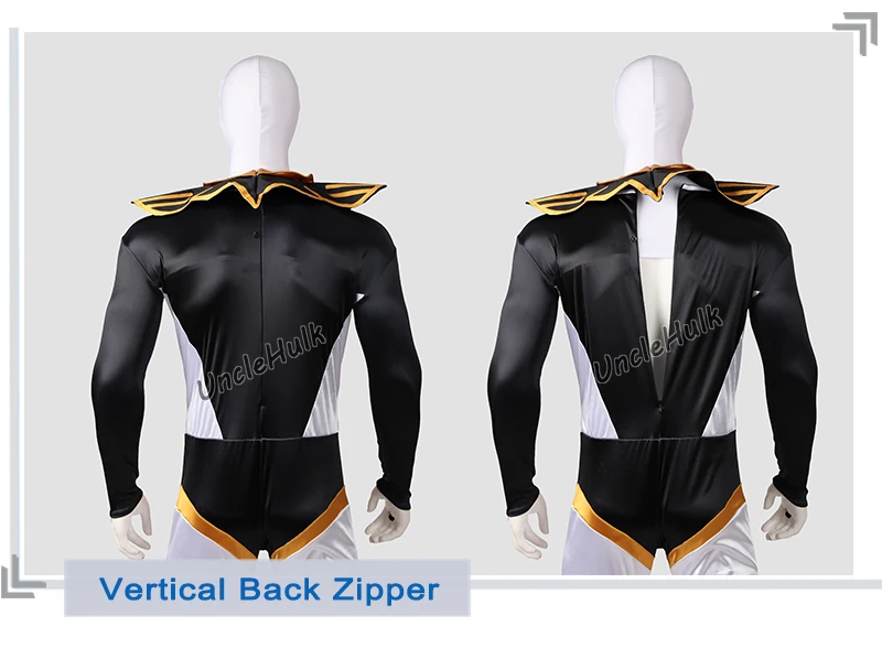 Choujin-Sentai-Jetman-Black-Condor-Satin-Fabric-Cosplay-Costume-with-shawl-UncleHulk-24
