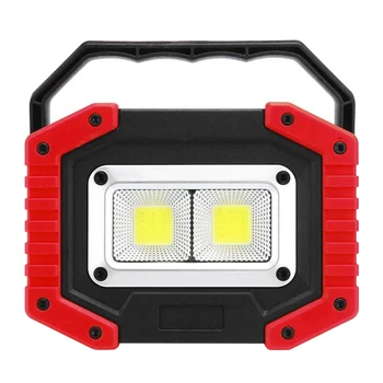 

COB Flashlight Work Light Rechargeable Emergency Flood Lamp Outdoor Camping Multifunctional Work Light _WK