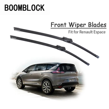 

BOOMBLOCK 2pcs Car Accessories Windscreen Rubber Original Wiper Blades Arm Kit For Renault Espace 2018 2017 2016 2015-2003