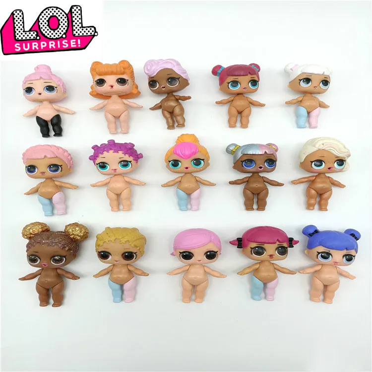 

Genuine L.O.L. SURPRISE! Action Figures Cartoon Lol Doll Toys Anime For Children Gifts Bare Lol Doll Shoes Baby For Kid Girl