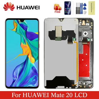 

Original For 6.53" Huawei Mate 20 LCD Display With Frame + Touch Screen Panel Digitizer Replacement For Huawei Mate20 Display